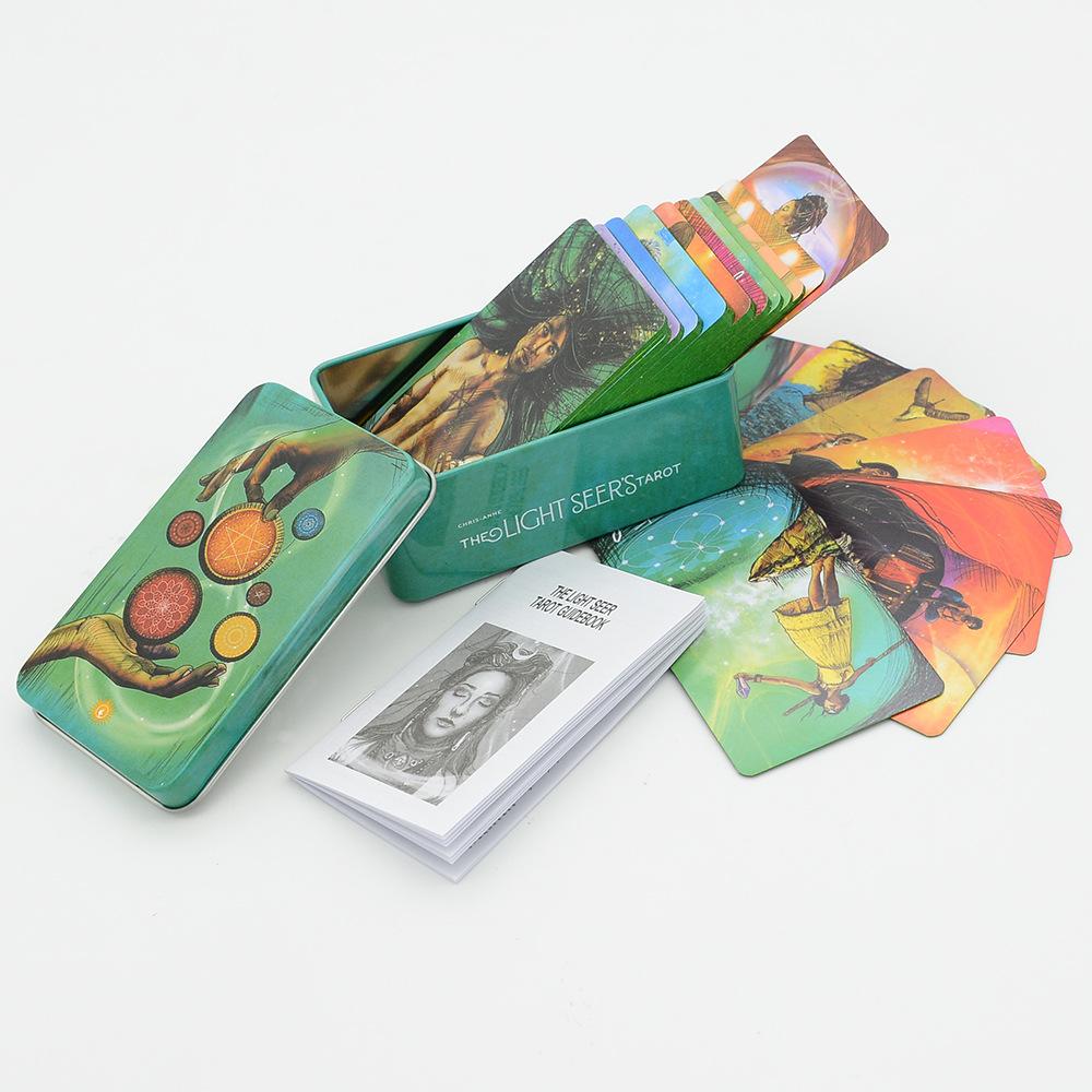 Игра Таро Карточная игра Железный ящик Уэйта Костюм Таро Карточная настольная игра Бронзовая карточная игра Oracle Вечеринка Многопользовательская казуальная игра