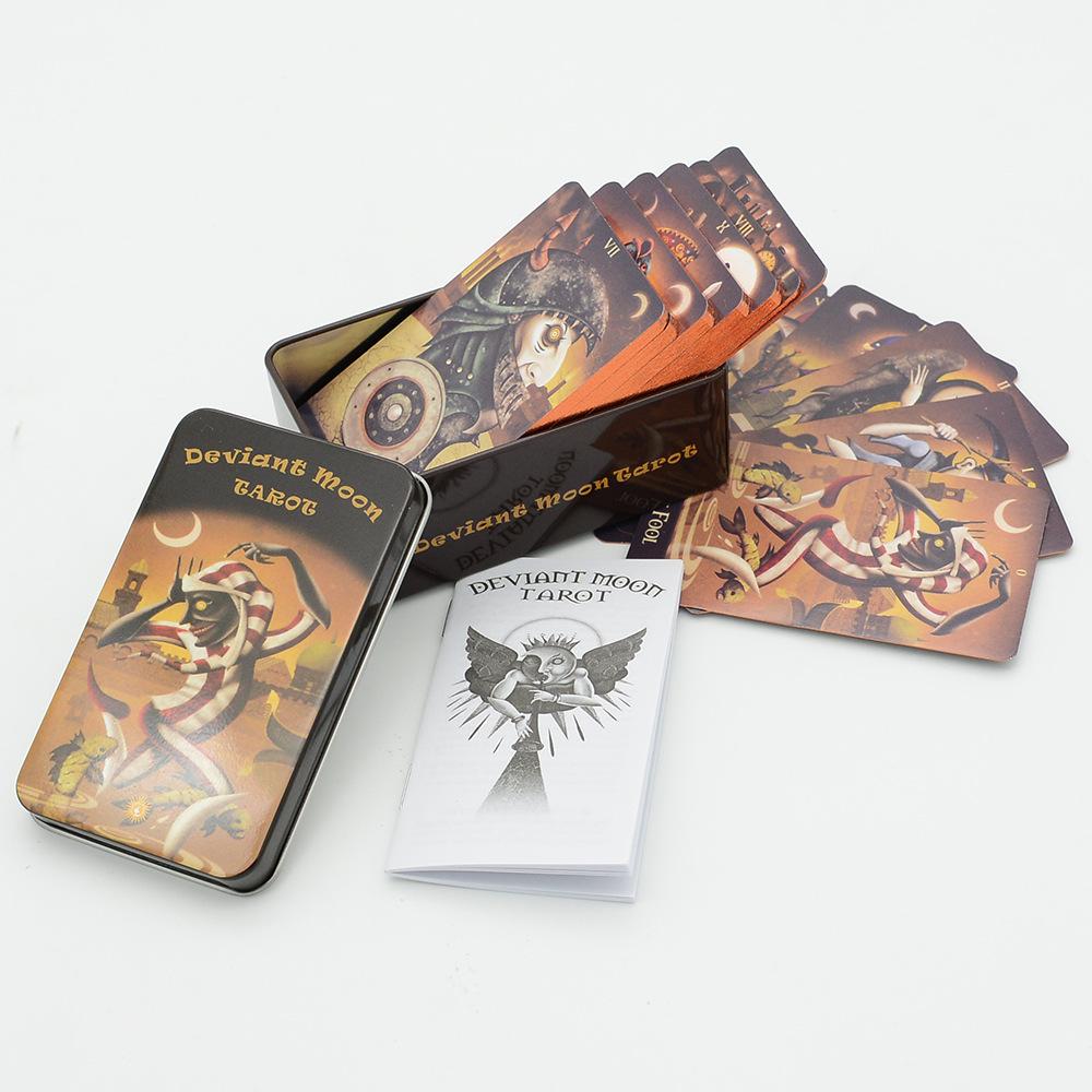 Игра Таро Карточная игра Железный ящик Уэйта Костюм Таро Карточная настольная игра Бронзовая карточная игра Oracle Вечеринка Многопользовательская казуальная игра