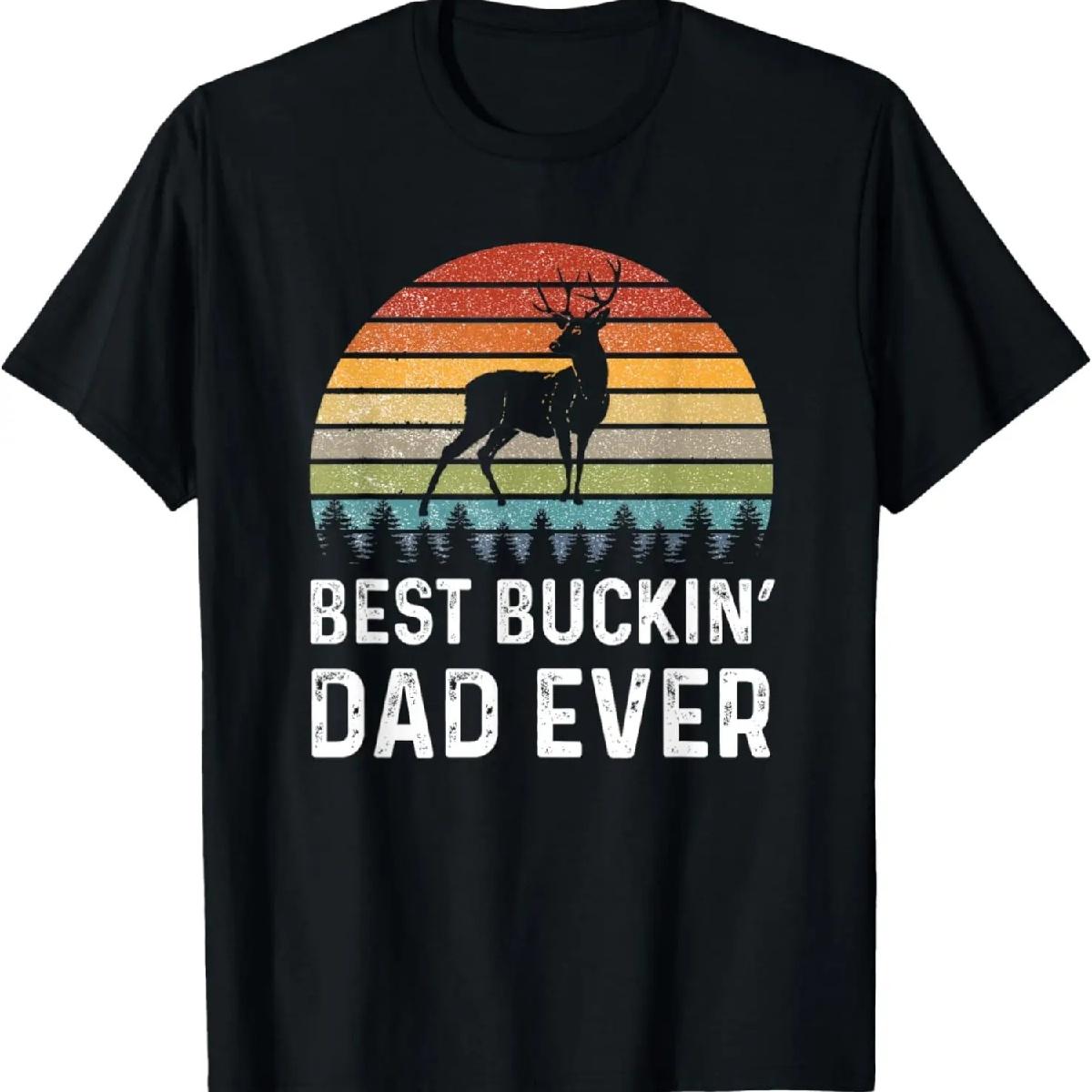 Лучшая в мире футболка для крутого папы, который охотится на оленей XXXXXL разноцветный