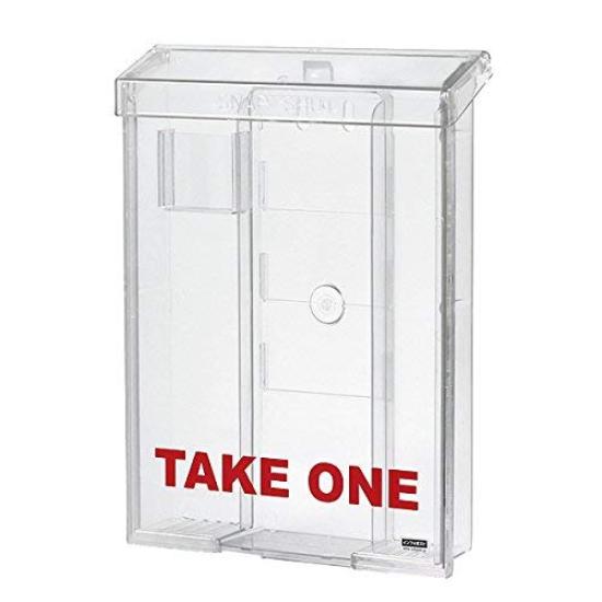 Инфопост Уличный флайер А4 прозрачный кейс SNAP SHUT , размер, #31070