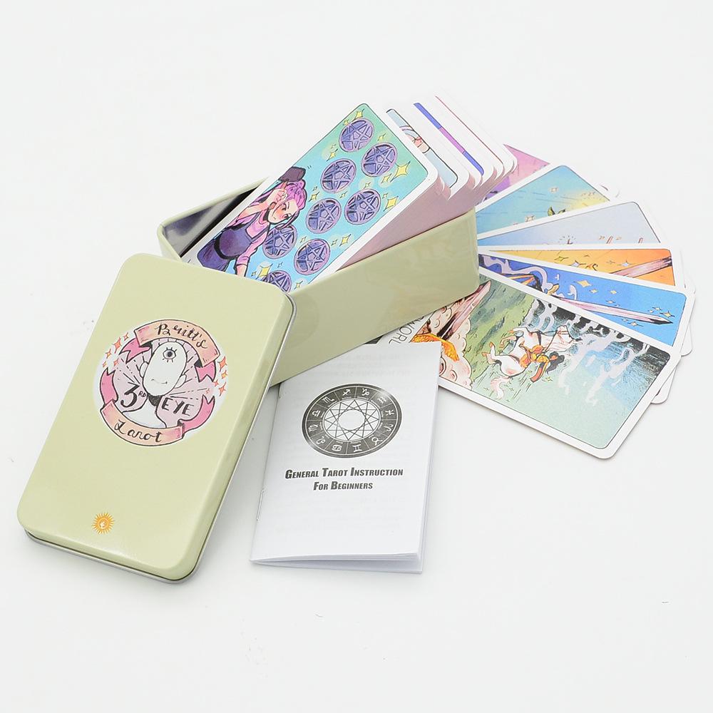 Игра Таро Карточная игра Железный ящик Уэйта Костюм Таро Карточная настольная игра Бронзовая карточная игра Oracle Вечеринка Многопользовательская казуальная игра