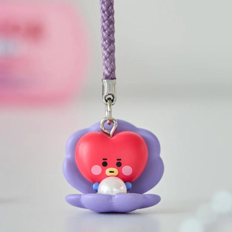 BT21 BABY PEARL Ремешок-фигурка (ТАТА, КУКИ, ШУКИ, ЧИММИ, МАНГ, РДЖ, КОЙЯ) (8 вариантов) #TATA