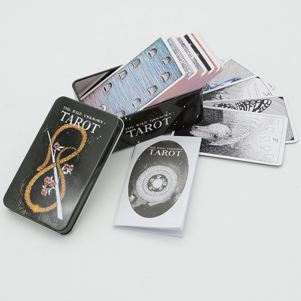 Игра Таро Карточная игра Железный ящик Уэйта Костюм Таро Карточная настольная игра Бронзовая карточная игра Oracle Вечеринка Многопользовательская казуальная игра