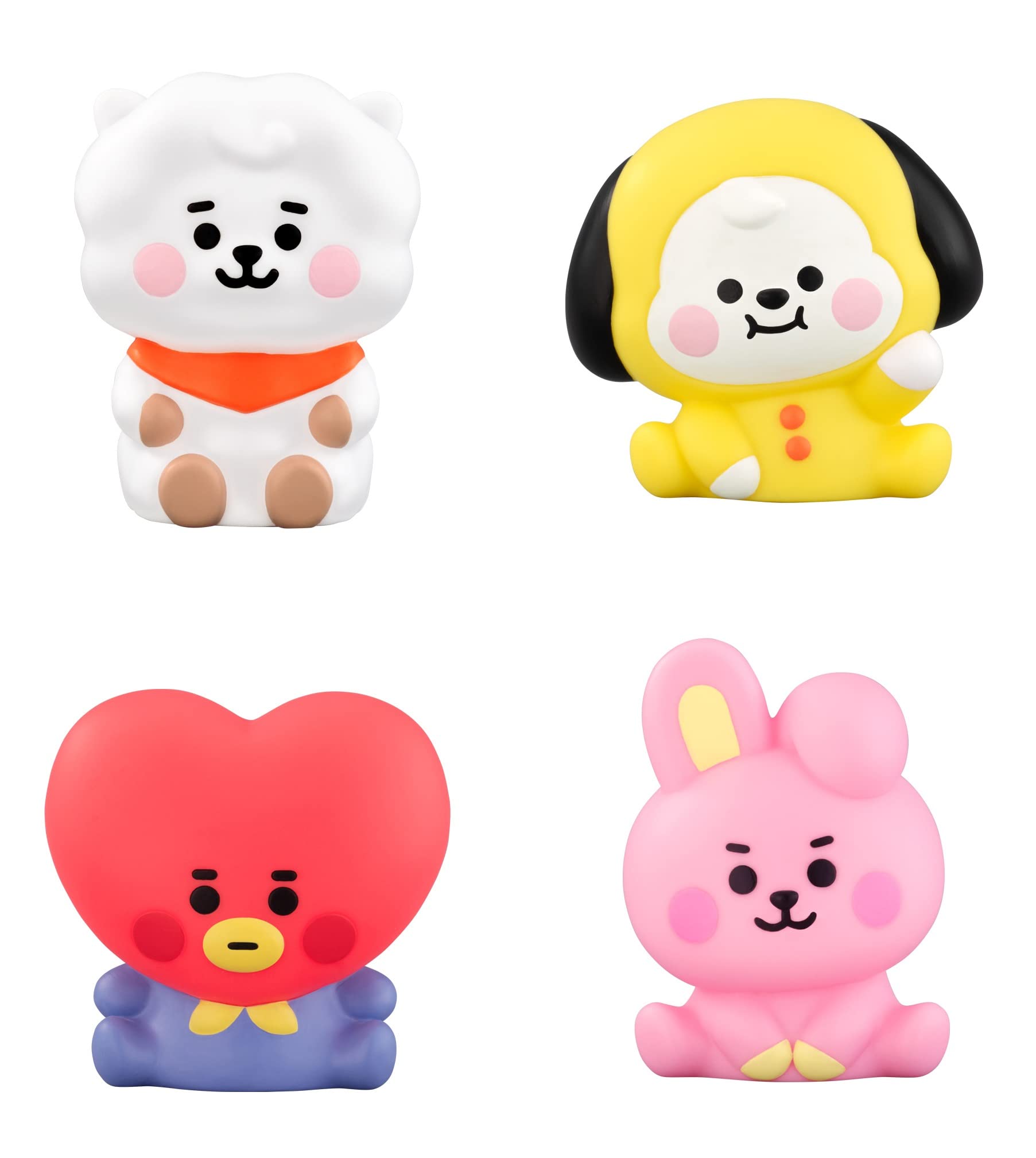 BT21 Друзья 2 [Ассорти 4 видов (RJ, ЧИММИ, ТАТА, КУКИ)] Игрушки-конфеты